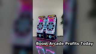 2-Player PK Mode Coin Operated Claw Machine with Adjustable Claw Strength and LED Light