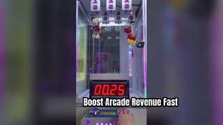 Coin Operated Magic Button | 7-Second Challenge Dual Hanging Gift Arcade Machine