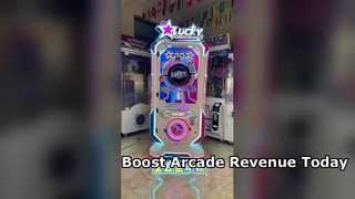 Magic Coin Claw Machine, Lucky Ferris Wheel Feature, Durable Cabinet for Arcade Venue