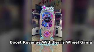 Magic Coin Claw Machine, New Lucky Ferris Wheel Game, Stable Performance for Commercial Amusement