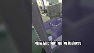 Coin Operated Toy Claw Machine Fun